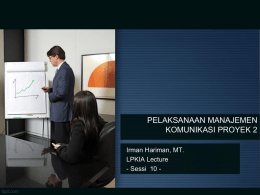 MPPL &ndash; Perencanaan Komunikasi 2