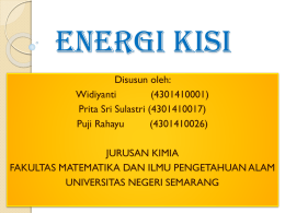 Energi kisi - widiyanti4ict