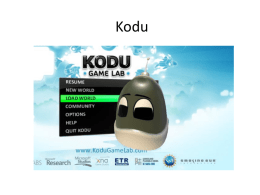 Kodu - WordPress.com