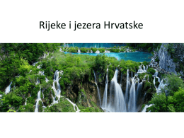 Rijeke i jezera Hrvatske