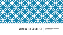Character Conflict