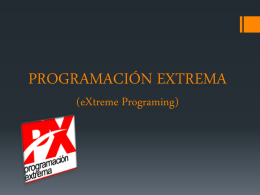 Programación Extrema