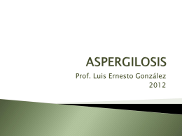 ASPERGILOSIS - parasitounsl