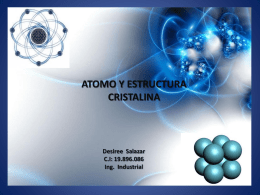 El átomo y su estructura
