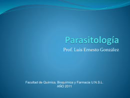 Parasitología - parasitounsl