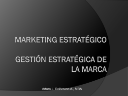 Gestión Estratégica de la Marca - Marketing-Estrategico-UCC