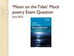 Mock Exam Question June 2012