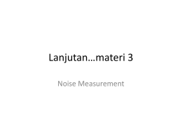 Materi 4b Noise measurement warna