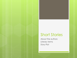 Short Stories - Garnet Valley School District