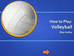 Volleyball - WordPress.com