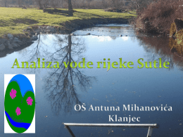 sutla priroda - Osnovna škola Antuna Mihanovića Klanjec