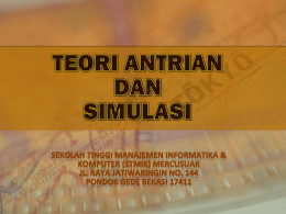 11-Teori Antrian - samsulmaarif056
