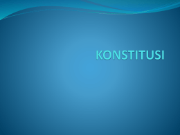 KONSTITUSI - WordPress.com
