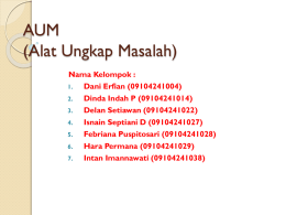 pengadministrasian dan pengolahan hasil