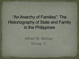*An Anarchy of Families*: The Historiography of