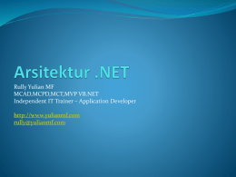 Arsitektur .NET