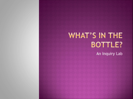 What`s in the Bottle – Web