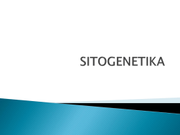 sitogenetika - Syamsul Bahri