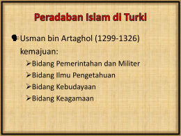 Peradaban Islam di Turki