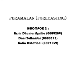 forecasting