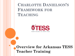 Danielson`s PowerPoint for Teachers