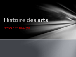 Histoire des arts - Collège Jean Moulin Arnouville(95400)