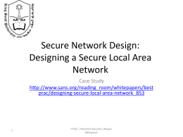 LAN - IT352 : Network Security