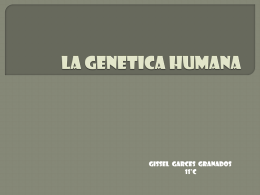 la genetica humana gisse