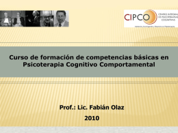 Relajación - Centro Integral de Psicoterapias Cognitivas (CIPCO)