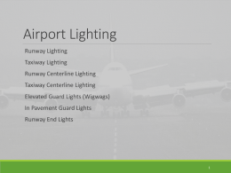 10 Runway Lighting - Civil Engineers