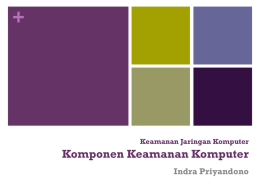 Pert 3 Komponen Keamanan Komputer