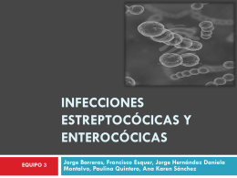 Equipo 3-Infecciones estreptocócicas y enterocócicas