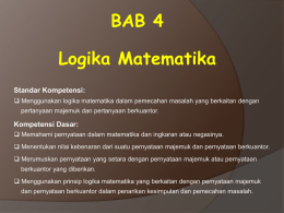 Bab 4 Logika Matematika