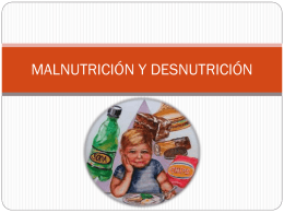 malnutricion - contenidos sreba