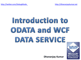 WCF Data Service