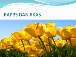 RAPBS DAN RKAS - WordPress.com