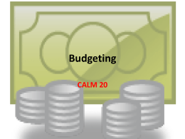 budgeting PP
