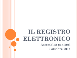 Guida registro elettronico