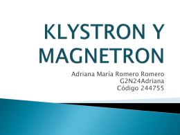 KLYSTRON Y MAGNETRON
