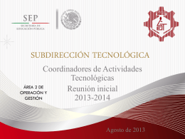 PRESENTACIÓN 2013Cat - tecnologiaytecnica85