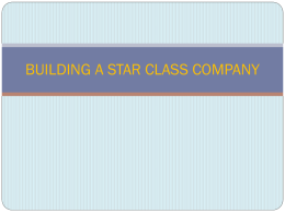 Bab 4. A STAR CLASS COMPANY