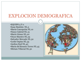 EXPLOCION DEMOGRAFICA (1)