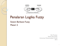 Fuzzy2012-2-Logika Fuzzy