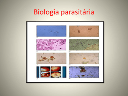 Conceitos sobre parasitologia.