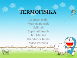 TERMOFISIKA - WordPress.com