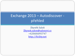 Exchange 2010 cloud