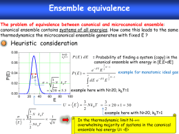 Ensemble equivalence in the thermodynamic limit