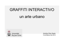 Graffiti interactivo