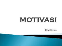 motivasi - FKUR 2011