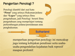 Handout Penologi Part 1-3